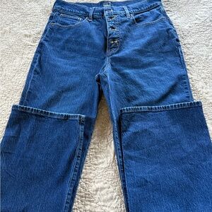 J. Crew Blue Flare & Wide Leg Jeans